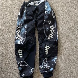 Motocross riding pants.